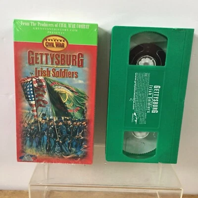 The Unknown Civil War Series Gettysburg Irish Soldiers VHS GreyStone History PA Foto 1 de 4