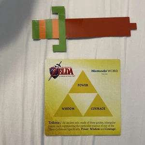 Marcador nintendo world new york ocarina of time 3D volante y espada - Imagen 1 de 5