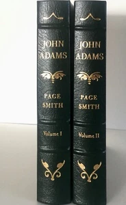 Easton Press Library of the Presidents JOHN ADAMS 2 Volumes Page Smith 1988 - Foto 1 di 4