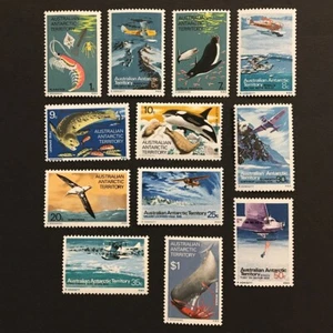 AAT Australia Antarctic 1973 full set MNH ** animals Sc#L23-L34 SG#23-34 - Imagen 1 de 1