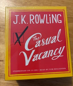 The Casual Vacancy - Audiobook CD - NEW - Unabridged - J.K. Rowling - Picture 1 of 3