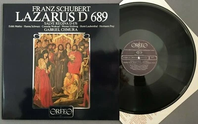 Z576 Schubert Lazarus Mathis Prey Chmura 2LP Orfeo S 011822 H Digital Stereo Foto 1 de 4