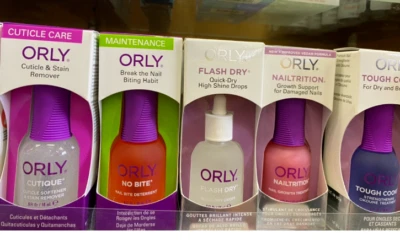 Tratamiento de uñas Orly - base, parte superior, cuidado de cutículas, fortalecedor 0,6 oz. Foto 1 de 3