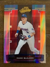 HANK BLALOCK 2005 Absolute Memorabilia #10 Texas Rangers