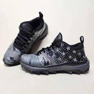 Boombah Trail Shoes Men Size 8.5 Black/Gray Walking Hiking Sneakers - Picture 1 of 7