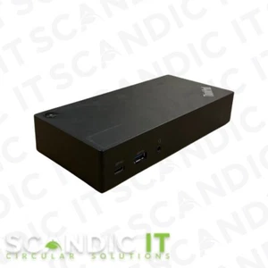 40A9 Lenovo ThinkPad USB-C Docking Station /no cables - Picture 1 of 4