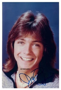 DAVID CASSIDY 8X10 AUTHENTISCH PERSÖNLICH SIGNIERT AUTOGRAMM NACHDRUCK FOTO RP - Bild 1 von 1