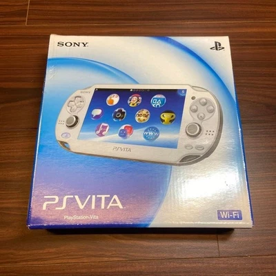Consola PSVita 1000 Cristal Blanco 4308 de Japón Foto 1 de 4