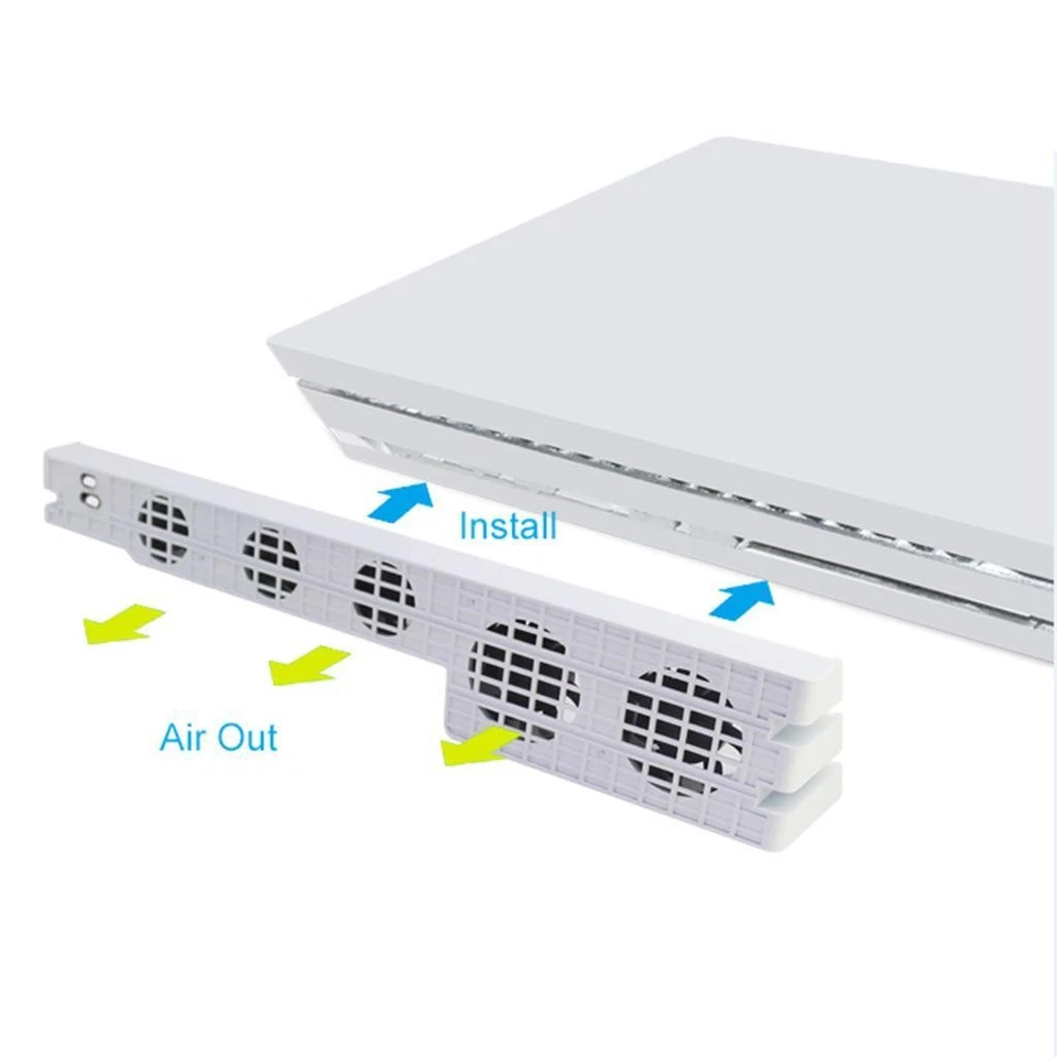 USB Super Cooling Fan External Cooler Stand Fit for Sony 4 - Image 1 of 1