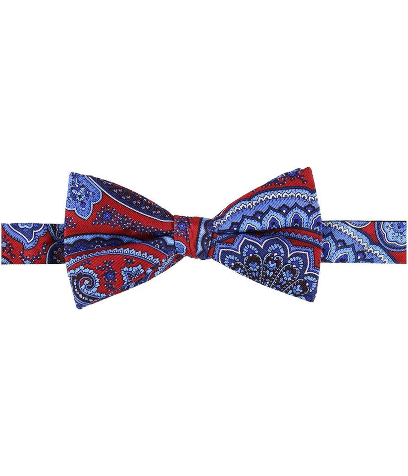 Gravata borboleta pré-amarrada vibrante masculina Countess Mara, vermelha, tamanho único - Imagem 1 de 1