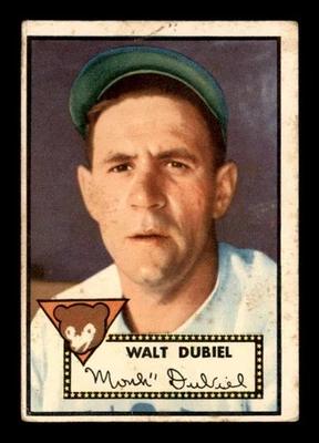 1952 Topps #164 Walt Dubiel   VG X2629673 - Image 1 of 2