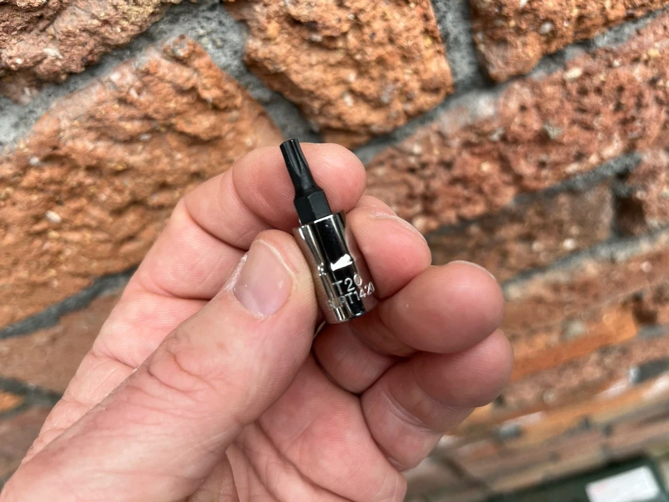 Blue Point Torx T20 Male Star Bit 1/4" Drive Socket Tool BLPT1420