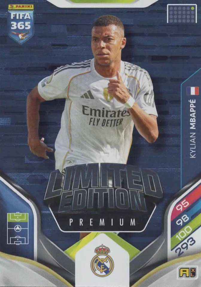 Panini Fifa 365 2026  Premium Limited Edition Kylian Mbappé Real Madrid - Bild 1 von 1