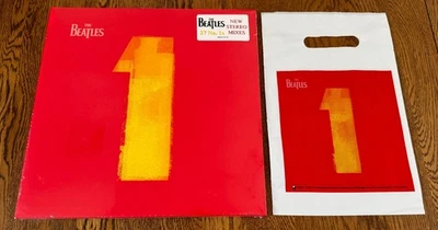 Beatles ~ 27 No. 1's ~ Sealed 2LP Vinyl Record Set ~ New Stereo Mixes, + button - Image 1 of 4
