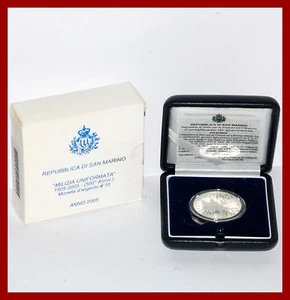 COFFRET BE PROOF 10 EUROS 2005 MILICE DE SAN MARIN EN UNIFORME - Picture 1 of 1