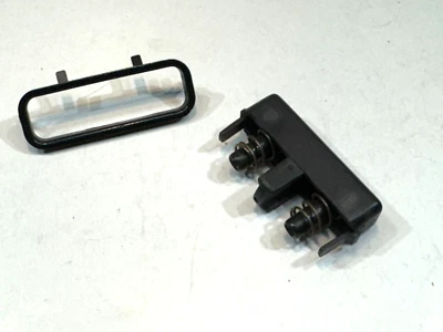 OEM Mercedes 90-02 R129 SL320 SL500 SL600 Front flip console Push BLACK 1 Button - Image 1 of 4