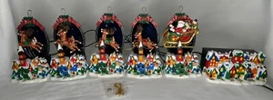 Vintage Noma Here Comes Santa Lights Music Motion Christmas Tested Working Video - Picture 1 of 10
