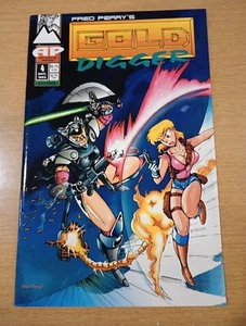 GOLD DIGGER #4 ORIGINALE 2° SERIE (1993) ANTARCTIC PRESS FRED PERRY VF/NM - Foto 1 di 17