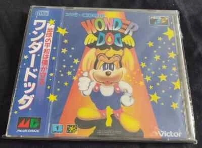 SEGA MEGA CD WONDER DOG JAPAN GAME ⭐⭐⭐ BRAND NEW SEALED COLLECTORS CONDITION ⭐⭐⭐ - Image 1 of 2