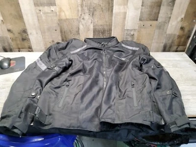 Tour Master Draft Air V4 Black Jacket Men's Size 4XL Brand New  - Image 1 of 4