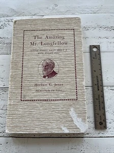 Amazing Mr. Longfellow, Little-Known Facts (1957), Jones, Ltd Ed, Signed, Illust - Picture 1 of 9