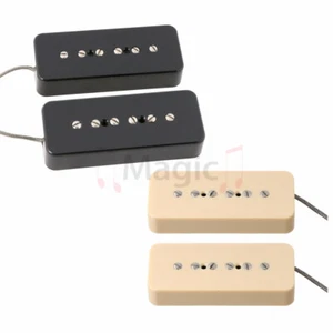 2PCS Alnico 5 Soap Bar Humbucker pastillas para LP P90 guitarra eléctrica - Imagen 1 de 8