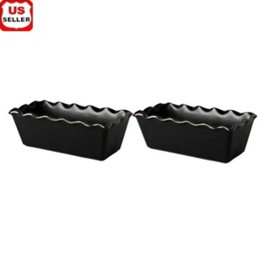 Antihaft Keramik Laib Schale Set Backformen 2 Stück Ofenfest Küche Essentials USA - Bild 1 von 5