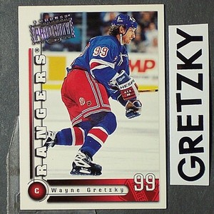 WAYNE GRETZKY  1997/98  Donruss  Priority  #10  New York Rangers  HOF