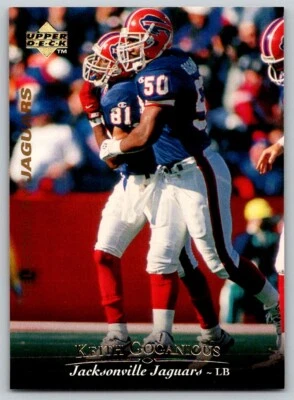 1995 Upper Deck Keith Jackson #286 Jacksonville Jaguars - Image 1 of 2