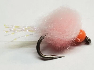 FISH WIZ LLC Bead Head UV Nuke Egg Salmon Egg Size 10 (per 6)