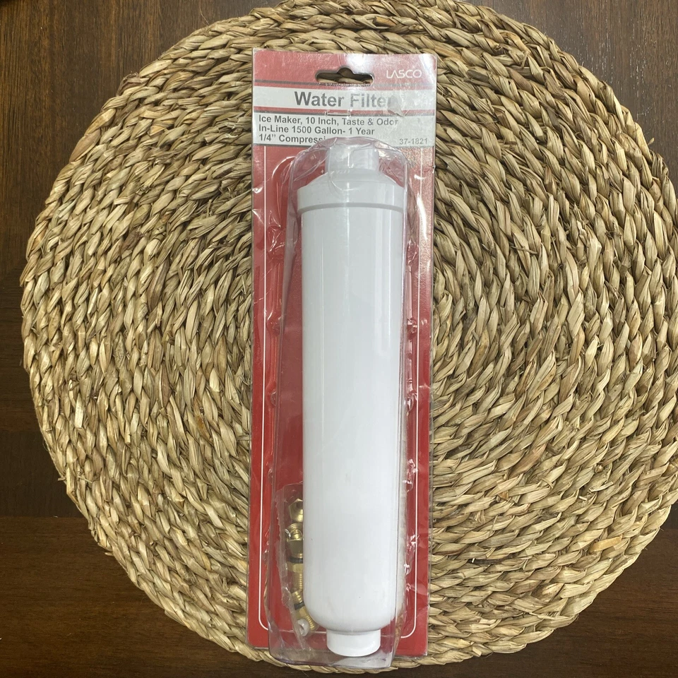 LASCO 37-1821 Ice Maker Inline Filter With 1/4Inch Compression - Image 1 of 4