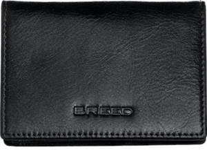 Breed Porter Genuine Leather Bi-Fold Wallet - Black NIB - Picture 1 of 2