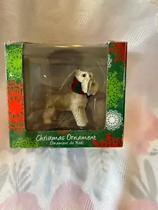 SCHNAUZER SANDICAST ORNAMENTO NATALIZIO - Foto 1 di 1