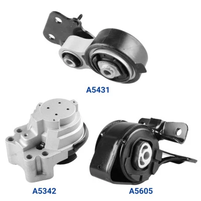 Kit de montaje de motor y transmisión de 3 piezas para Ford Edge Lincoln MKX 2007-2015 3,5 L Foto 1 de 4