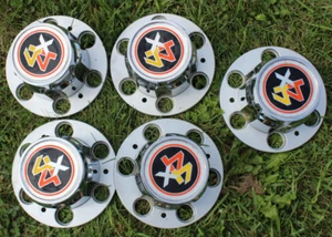 5 ~ 1973-1991 Chevy Blazer K5 4X4 6 Lug Rally Wheel Center Caps ~ Aftermarket? ~ - Picture 1 of 12