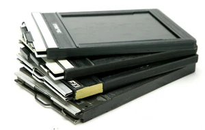 Vintage Four Graflex Wooden (1)+Lisco Regal (3) 4x5" Cut Film Holders. - Picture 1 of 1