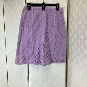 Rafaella floral purple skirt size 6 - Picture 1 of 7