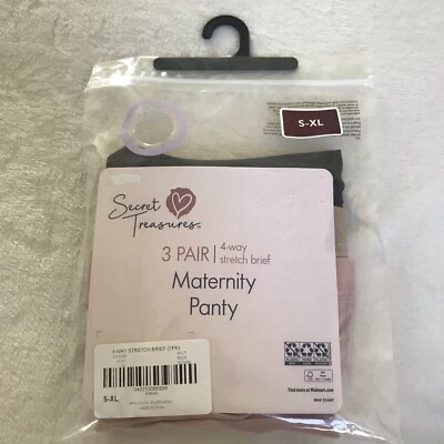 Braguita de maternidad Secret Treasures multicolor elástica en 4 vías 3 pares talla S-XL Foto 1 de 4