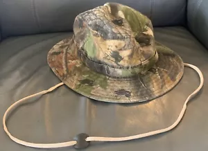 Redhead Winter Camo Fishing Hunting Safari Brimmed Fedora Hat - Picture 1 of 6