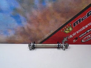 2009 KAWASAKI KLX 250 SF REAR WHEEL AXLE SPACERS & BLOCKS 09 KLX250SF 250 S - Picture 1 of 4