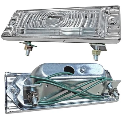 1947 48 49 50 51 52 53 Chevy Truck Parking Lamp Light Assembly(Clear Lens)6 Volt - Image 1 of 4