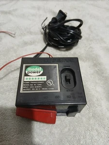 Model Power HO Train Transformer RL1250 w/ Direction Control - Tested & Working - Picture 1 of 3