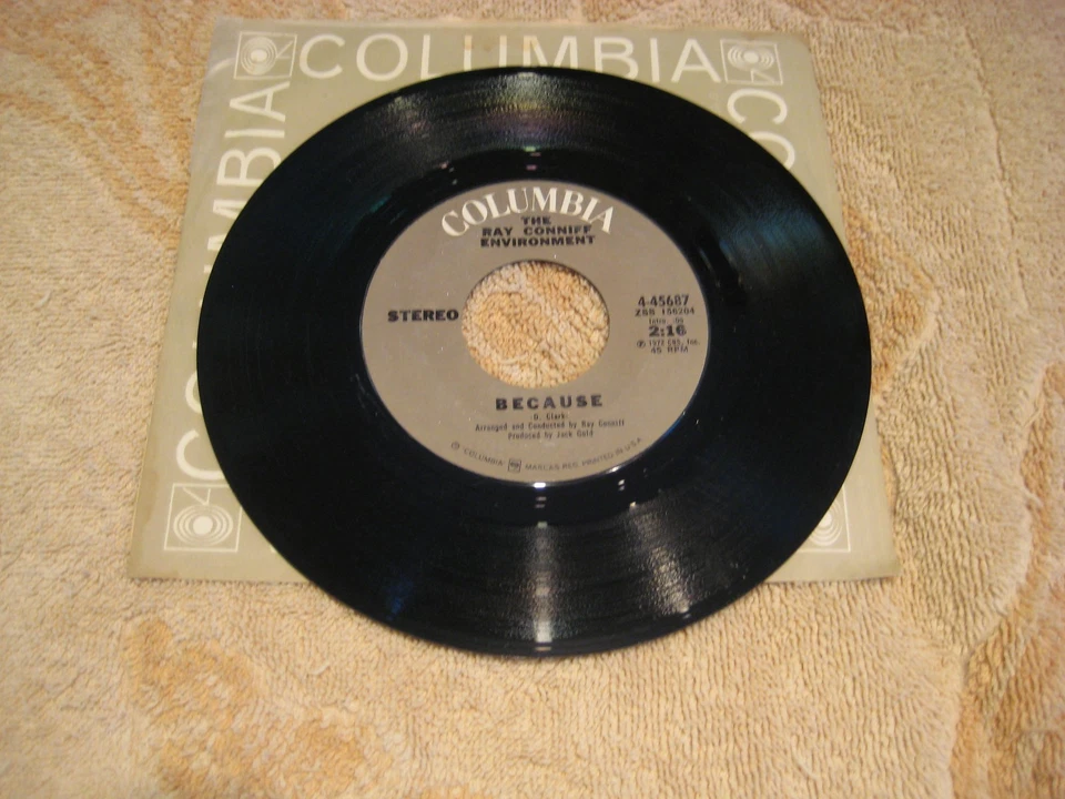 Ray Conniff Environment,  Because / Where Is The Love - Image 1 of 1