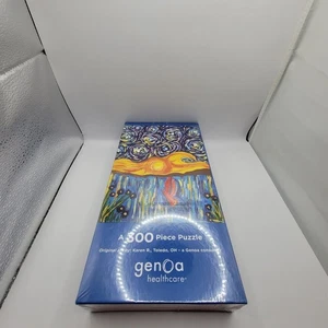 Genoa Healthcare - 300 Piece Artwork by Karen R. Jigsaw Puzzle NEW sealed - Picture 1 of 4