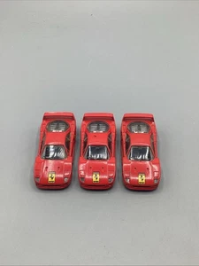 (3) NOS Vintage Matchbox 1988 Ferrari F40 Diecast Car Red 1:59 Scale - Picture 1 of 6