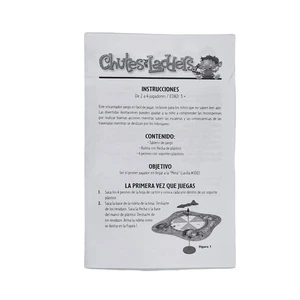 Hasbro Chutes Y Escaleras 2004 Piezas de Repuesto Instrucciones en Español - Imagen 1 de 3