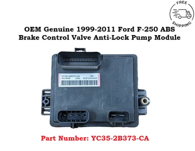 1999 - 2001 年福特 F-350 ABS 制动控制阀防锁泵模块 YC35-2B373-CA — 第 1/4 张图片