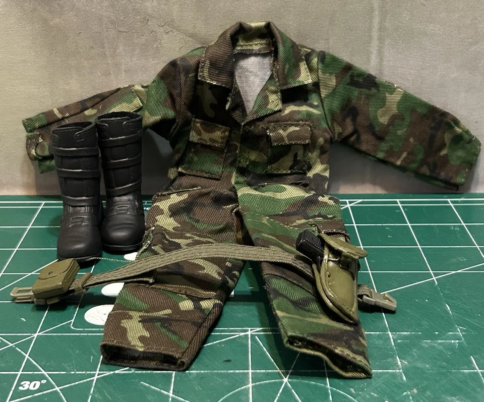 1:6 21-го века игрушки армии США танкер комбинезон с пистолет ремень и ботинки - Изображение 1 из 2