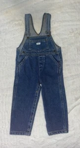 Vintage Baby Guess jean overalls Georges Marciano Girls 18 Months - Picture 1 of 17