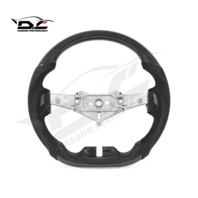 Volante de gamuza de fibra de carbono D_Carbon para Jeep Wrangler JK 2006-2018 Foto 1 de 4